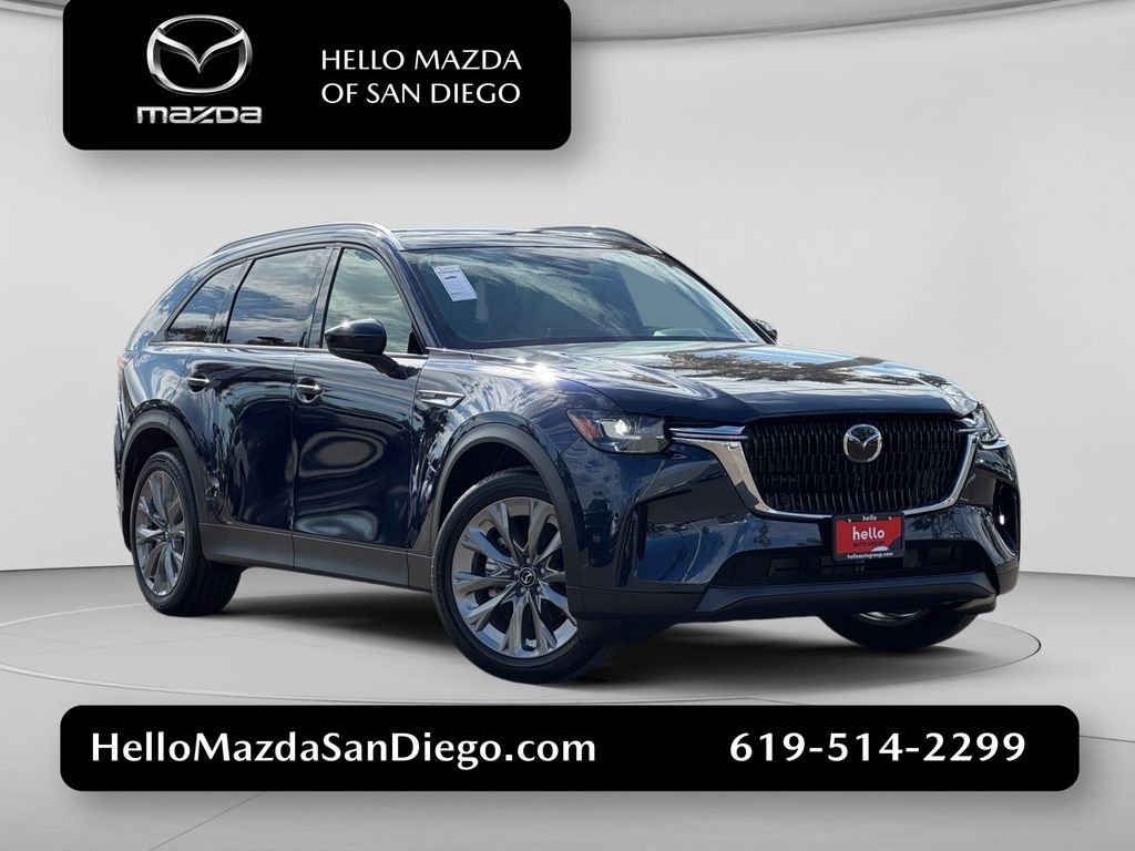 New 2026 Deep Crystal Blue Mica Mazda 3.3 Turbo Preferred AWD image 1