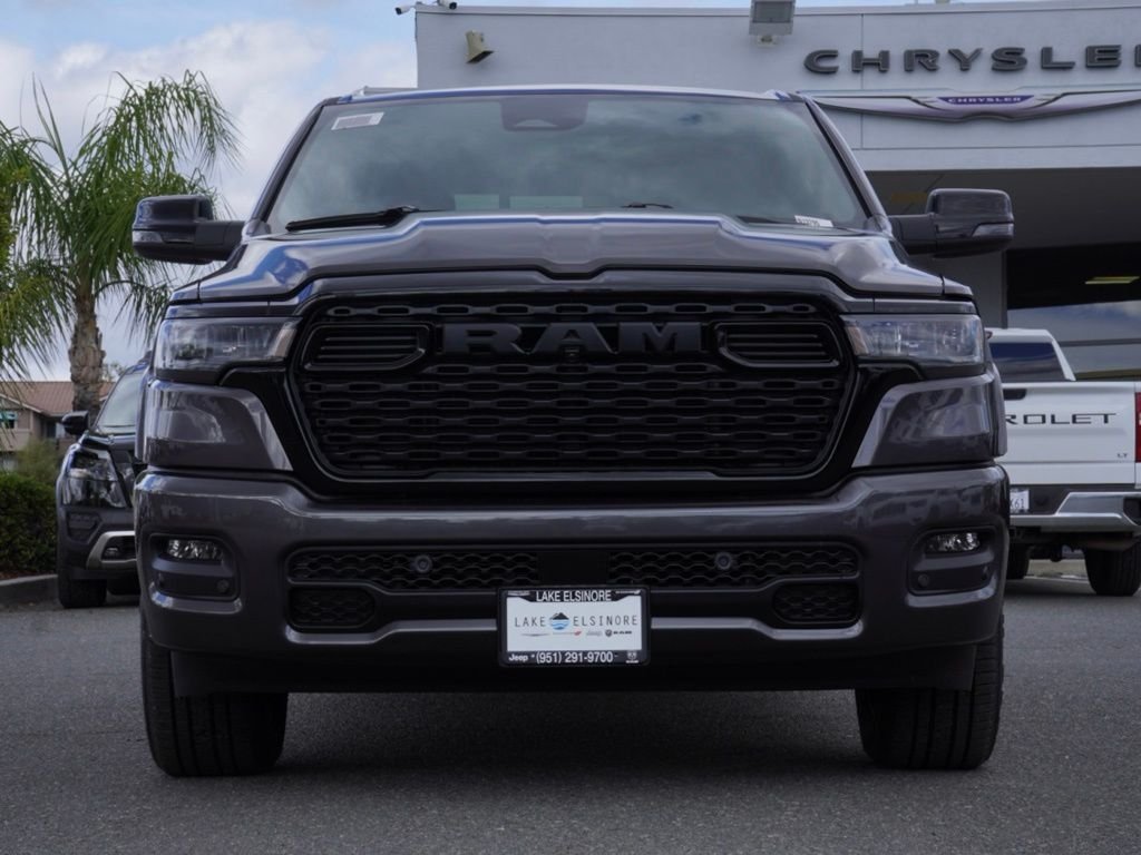 New 2026 Granite Crystal Metallic Clear-Coat Exterior Paint RAM Big Horn Night Edition image 9