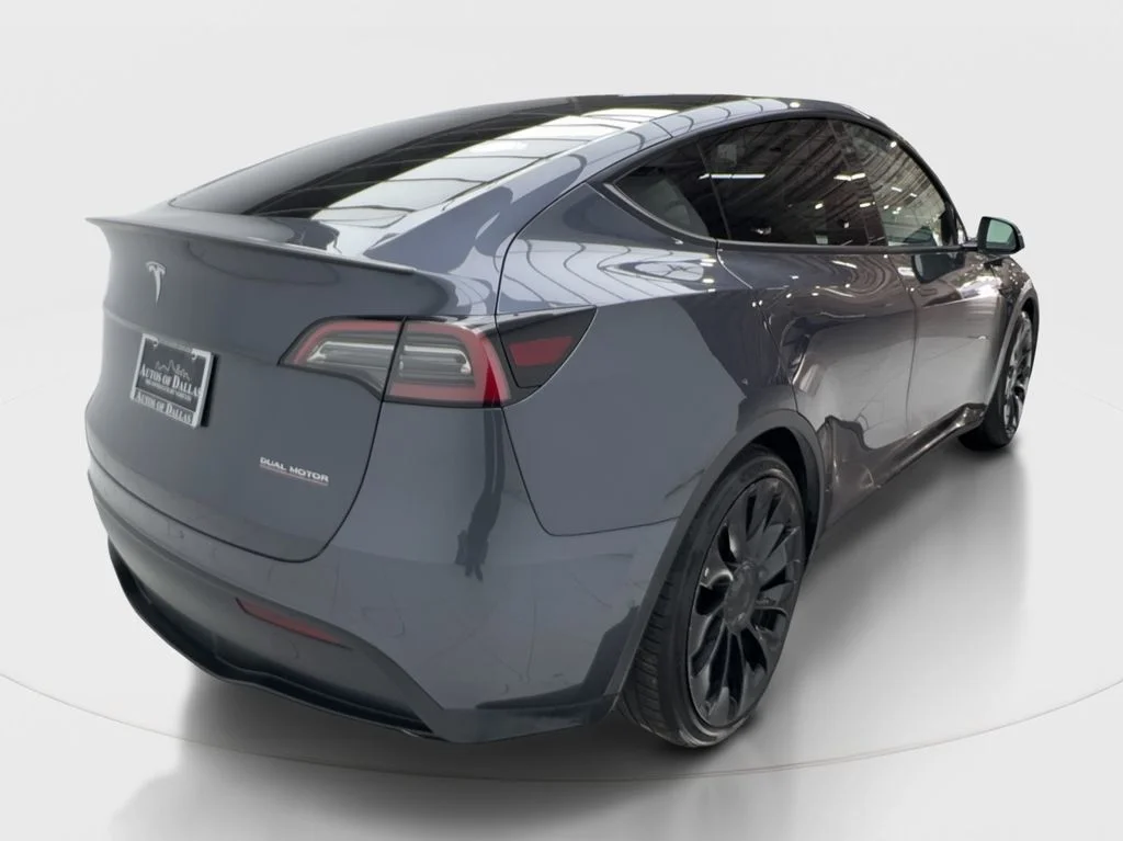 Used 2022 Gray Tesla Performance image 7