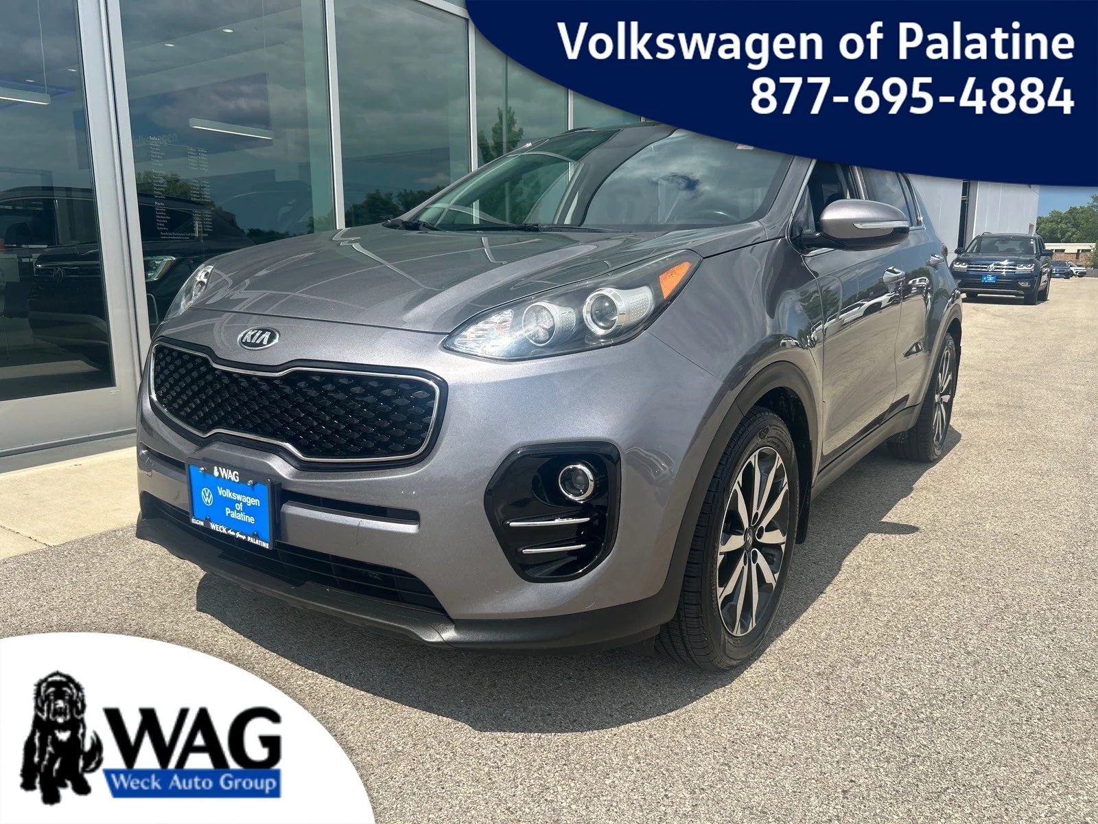Used 2018 Gray Kia EX image 1