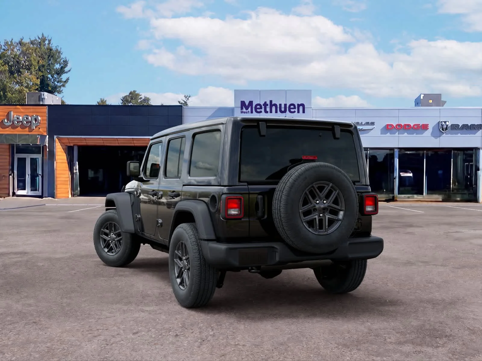 New 2026 Black Clearcoat Jeep Sport S image 3