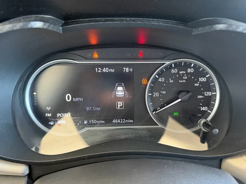 Used 2021 Super Black Nissan SV image 9