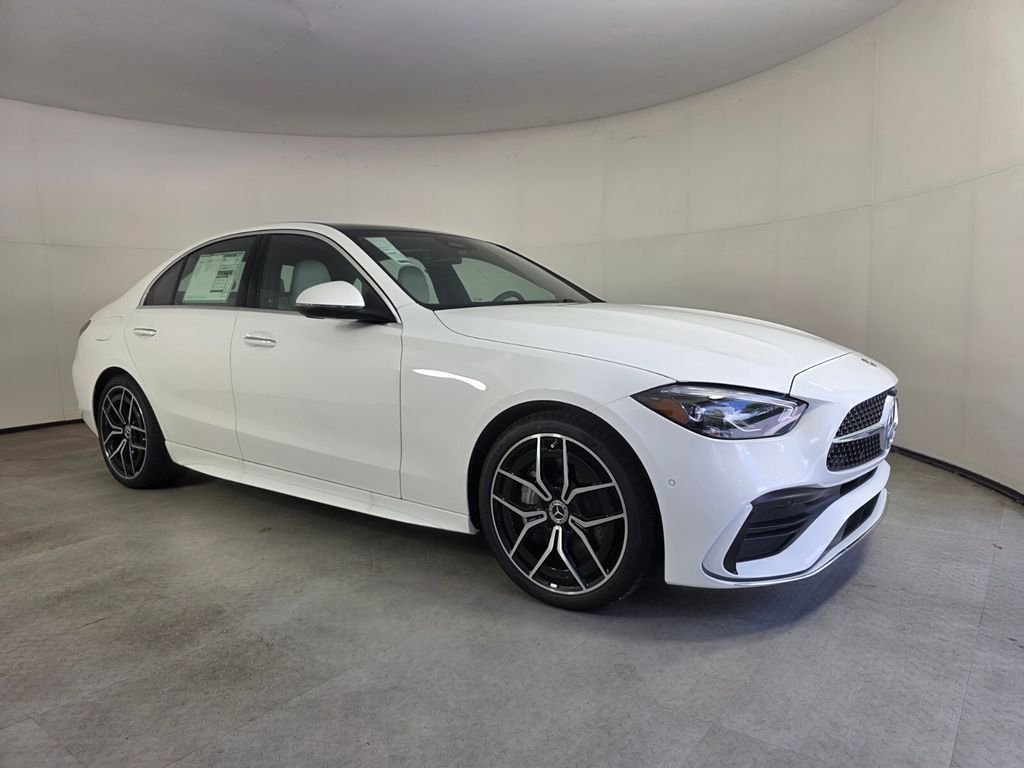 New 2026 Polar White Mercedes-Benz C 300 image 1