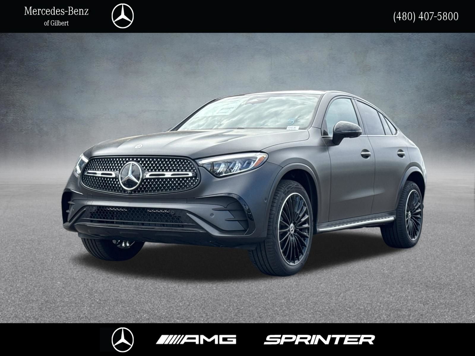 New 2027 MANUFAKTUR exclusive graphite grey magno Mercedes-Benz GLC 300 COUPE image 1