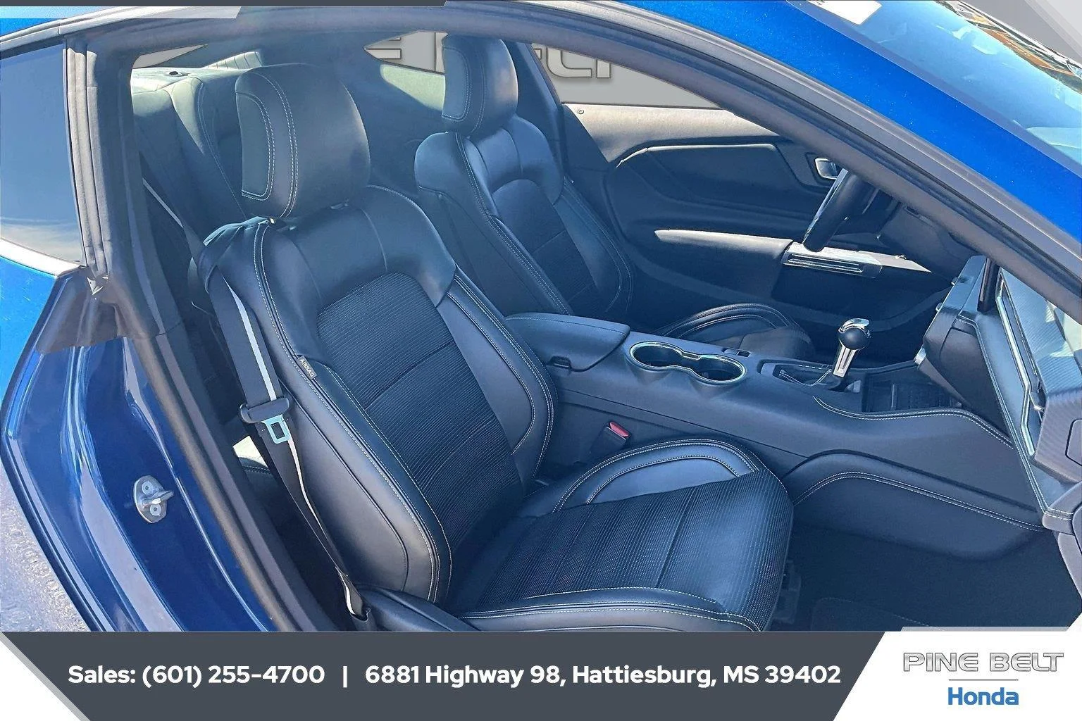 Used 2024 Atlas Blue Ford GT Premium image 6
