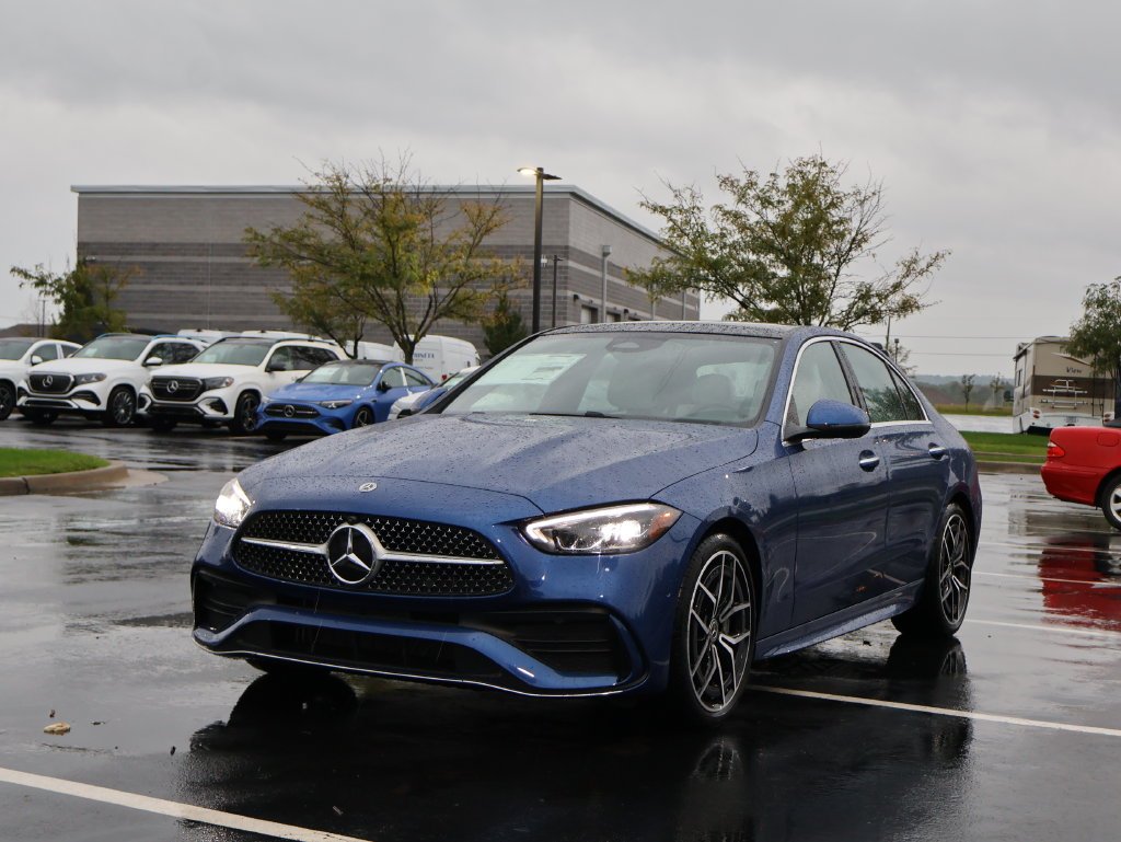 New 2026 Starling Blue Metallic Mercedes-Benz C 300 image 3