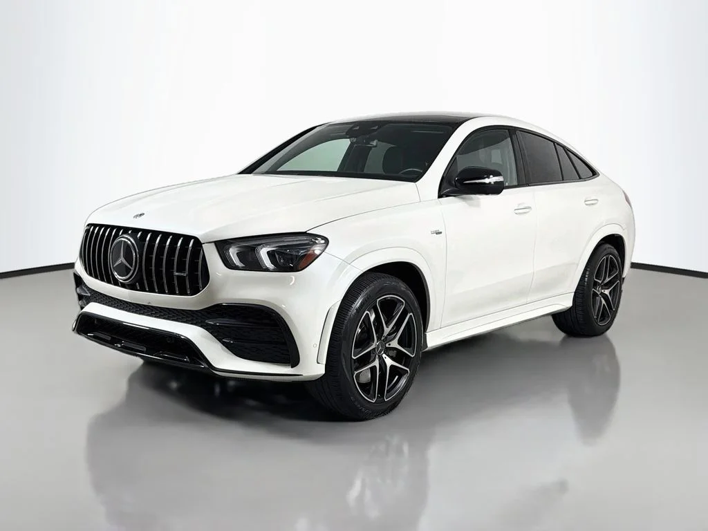 Used 2021 White Mercedes-Benz GLE 53 AMG® image 1