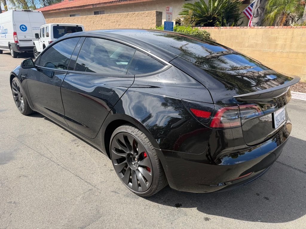 Used 2023 Black Tesla Performance image 4