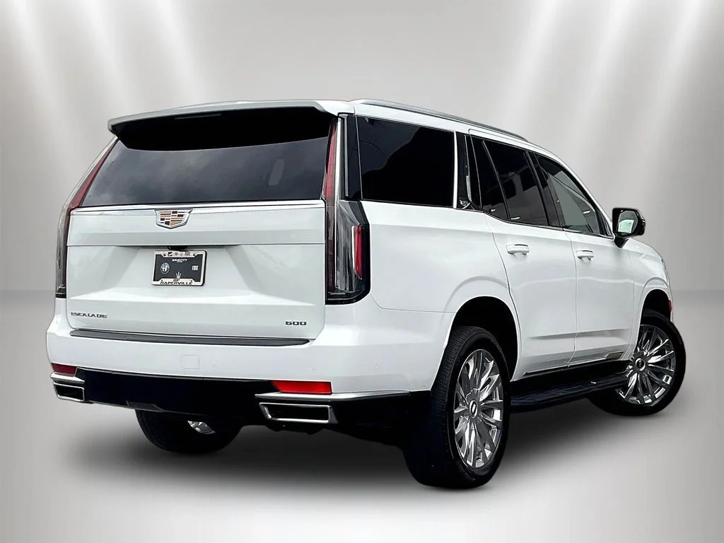 Used 2024 Crystal White Tricoat Cadillac Premium Luxury image 6