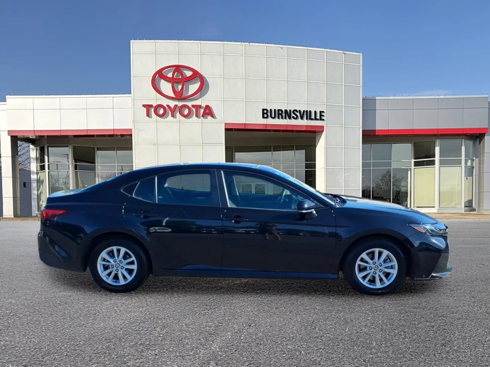 Certified 2025 Toyota Camry LE with VIN 4T1DAACK5SU043953 for sale in Burnsville, Minnesota