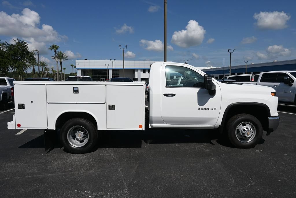 New 2025 Summit White Chevrolet Work Truck image 6
