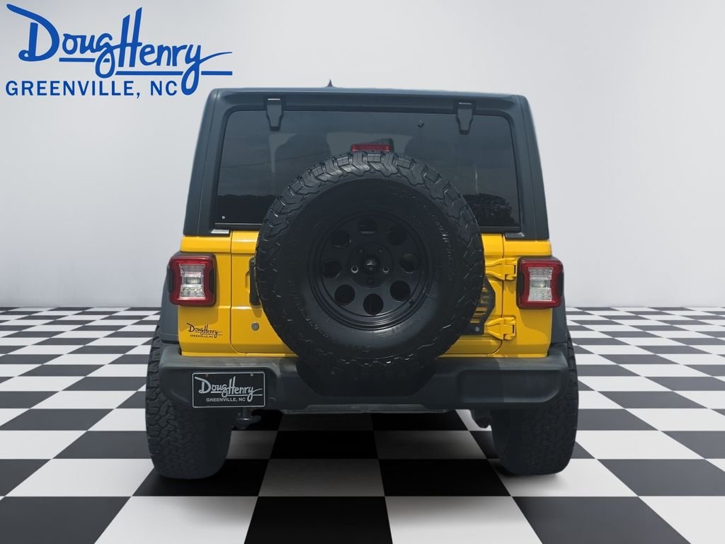 Used 2019 Yellow Jeep Sport S image 4