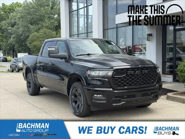 New 2026 Diamond Black Crystal Pearl-Coat Exterior Paint RAM BIG HORN image 1