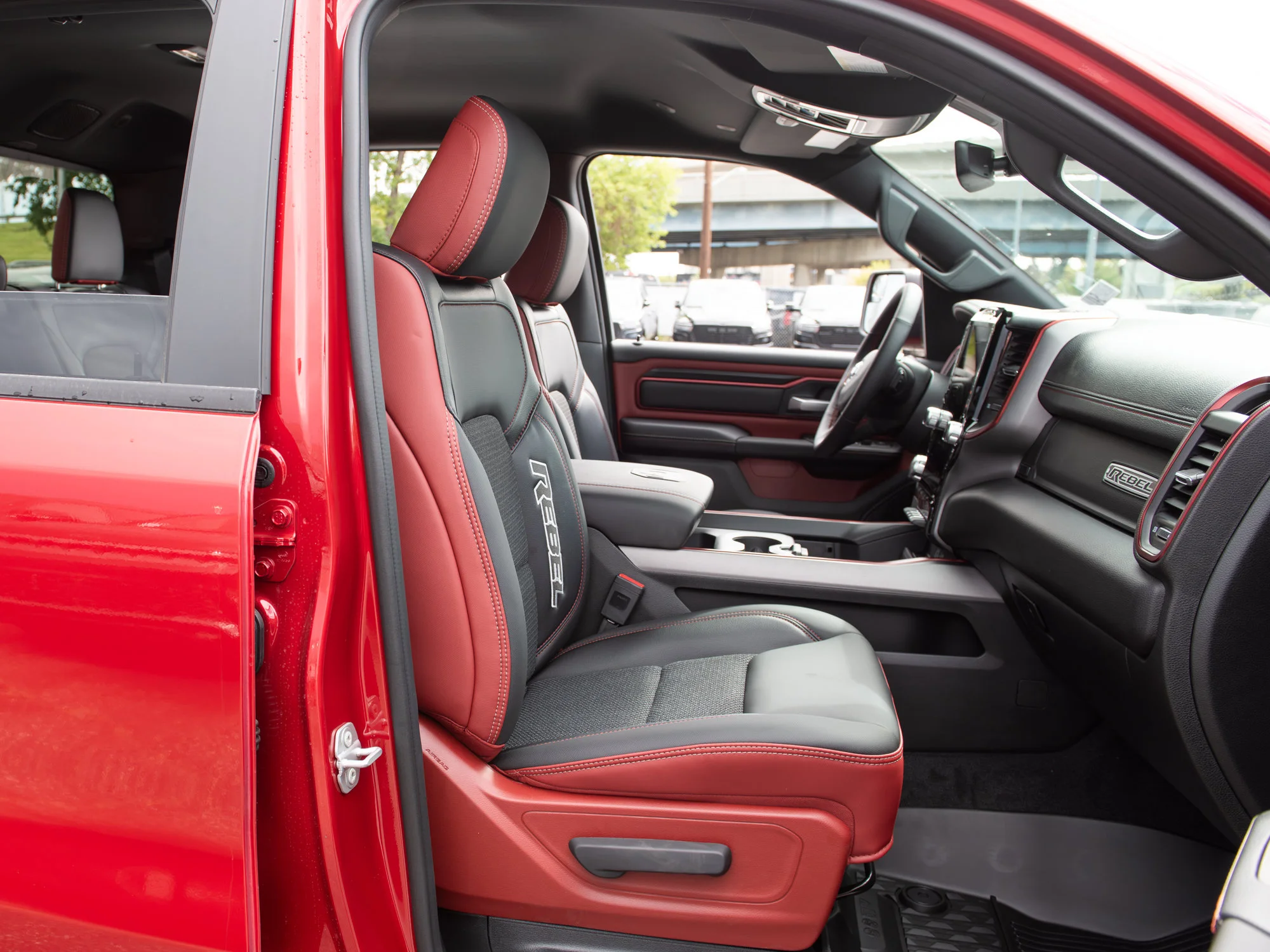 New 2026 Red RAM Rebel* Crew Cab 4x4, 33 Inch A/T Tires, Alpine Audio, Nav, Heated Seats/Wheel image 26