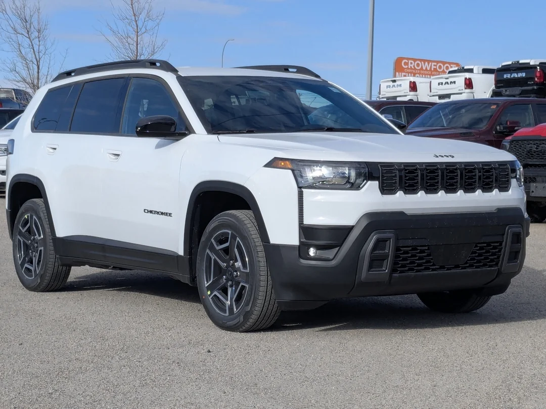 New 2026 White Jeep Laredo - - 4x4 - Adaptive Cruise - 12.3 Display - Heated Seats/Wheel - Compact Spare Tire & More! image 2