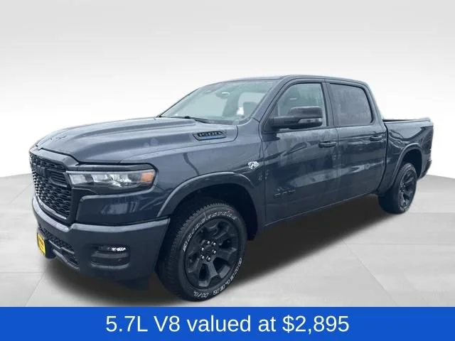 New 2026 Forged Blue Metallic Exterior Paint RAM Big Horn image 3