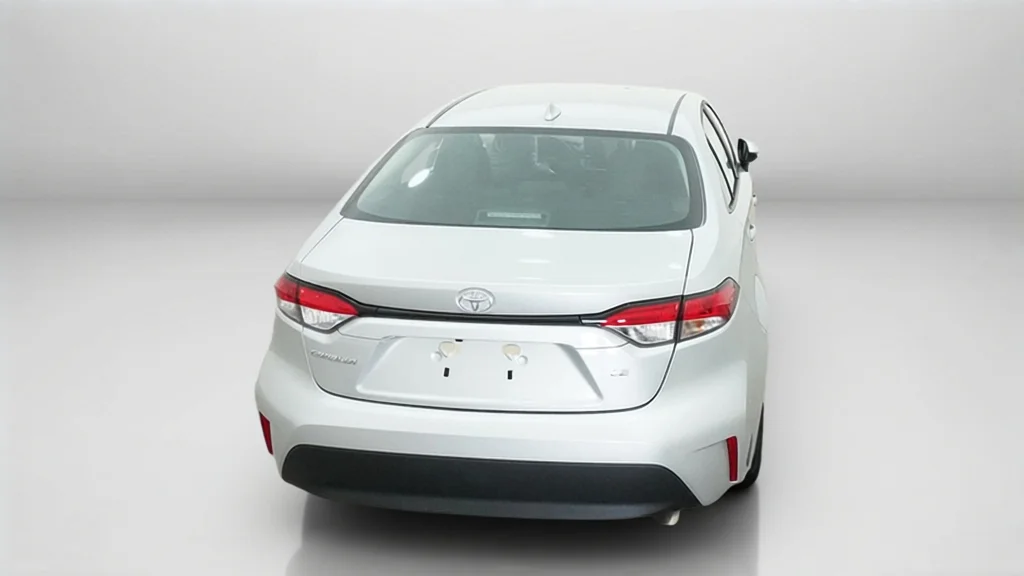New 2027 Classic Silver Metallic Toyota LE image 12