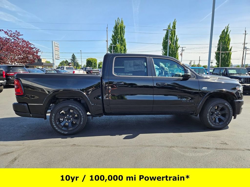 New 2026 Diamond Black Crystal Pearl-Coat Exterior Paint RAM Big Horn/Lone Star image 7