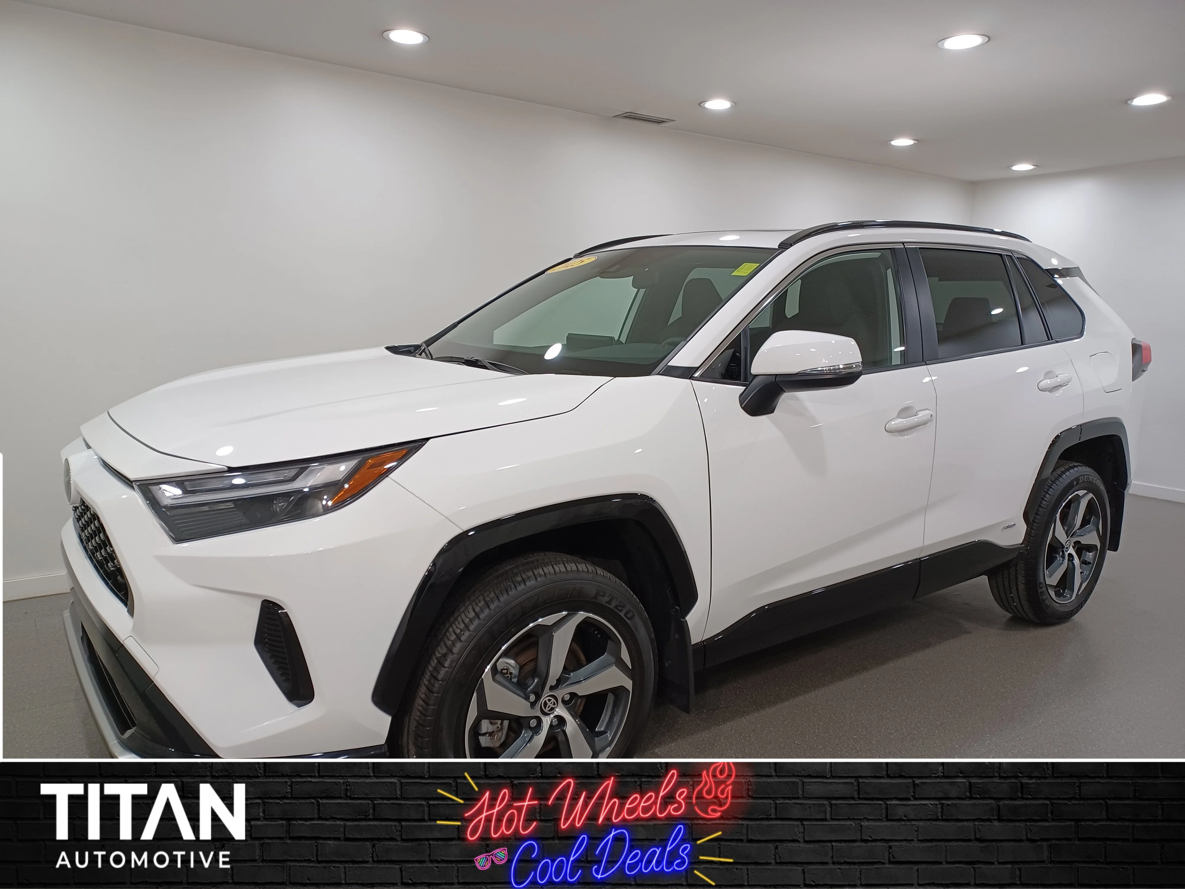 Certified Used 2025 White Toyota SE AWD PHEV*Adaptive Cruise | Remote Climate | Htd Seats &Wheel | Sunroof | Blind Spot Detection image 1