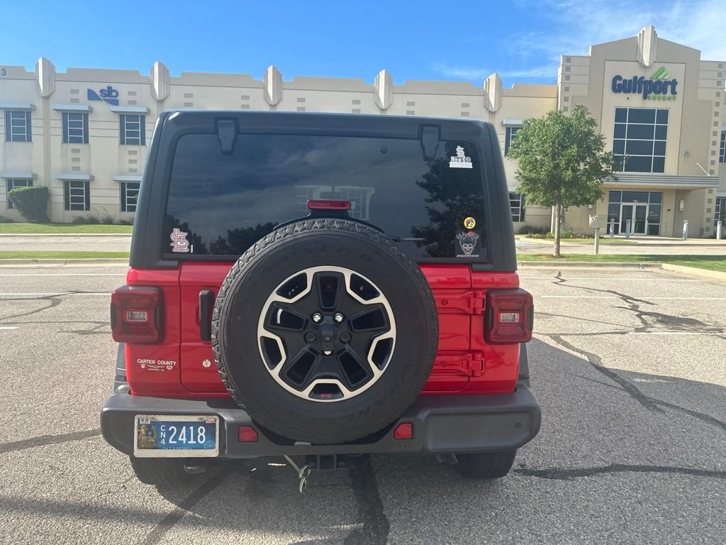 Used 2018 Red Jeep Unlimited Sport S image 6