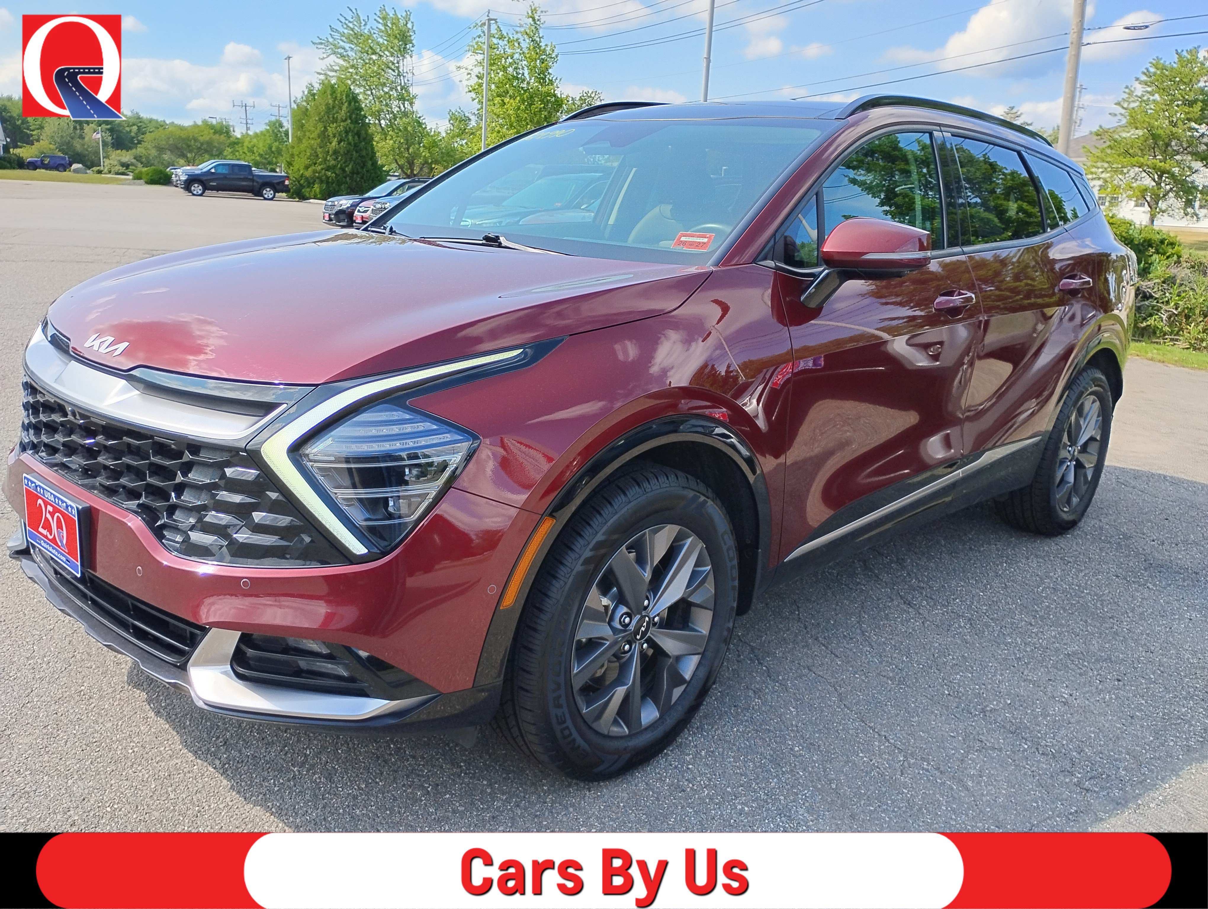 Used 2023 Dawning Red Kia SX-Prestige image 1