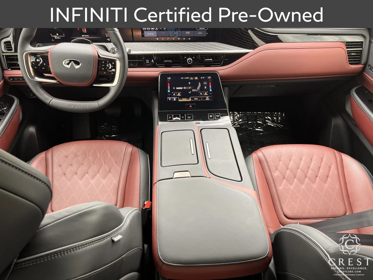 Certified Used 2026 Dynamic Metal Black Obsidian INFINITI AUTOGRAPH image 12