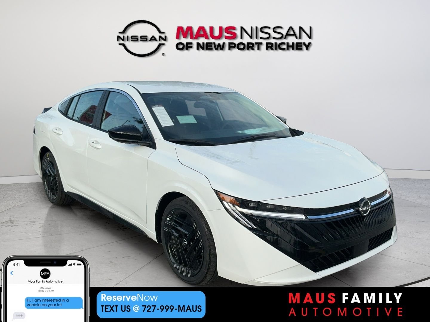 New 2027 White Nissan SR image 1