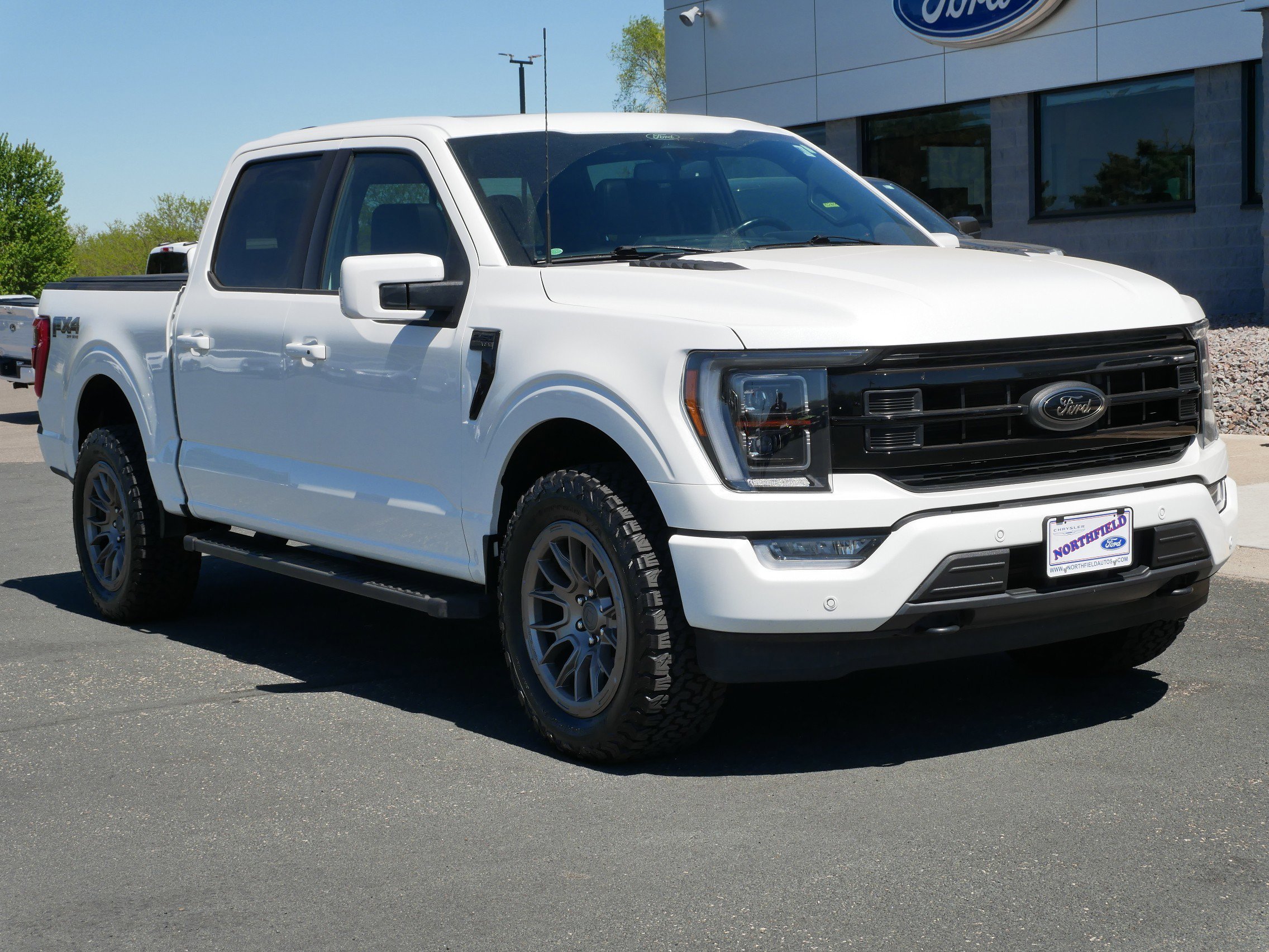 Used 2022 Ford F-150 Lariat with VIN 1FTFW1E85NFB33452 for sale in Northfield, Minnesota