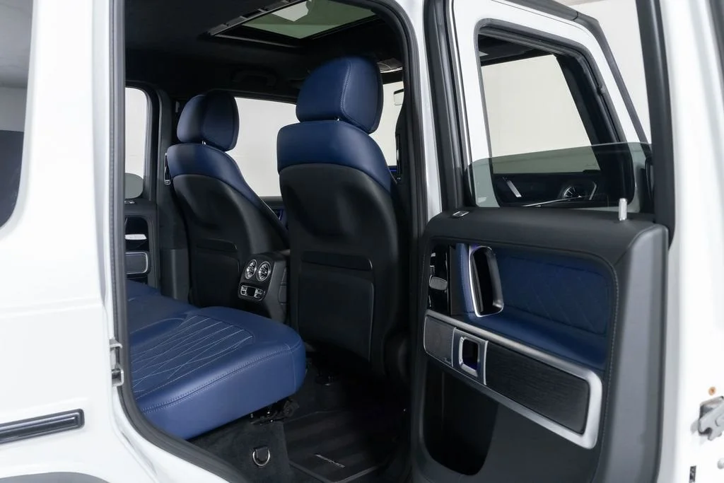 Used 2024 MANUFAKTUR Moonlight White Metallic Mercedes-Benz G 63 AMG® image 30