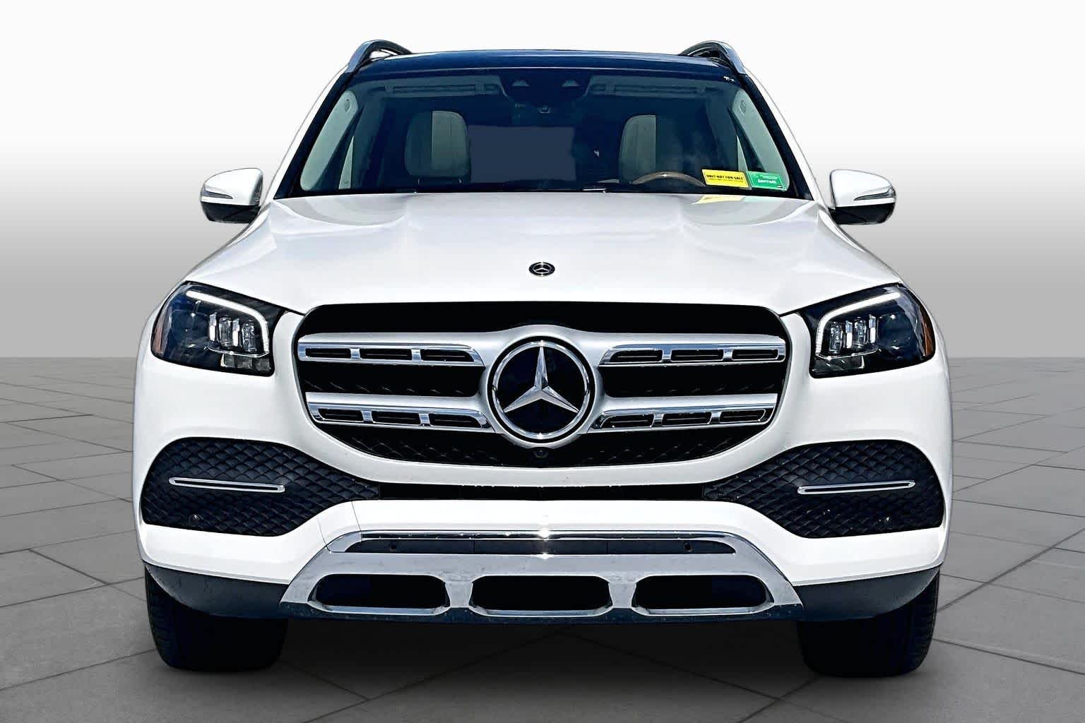 Used 2021 designo Diamond White Bright Mercedes-Benz GLS 450 image 4