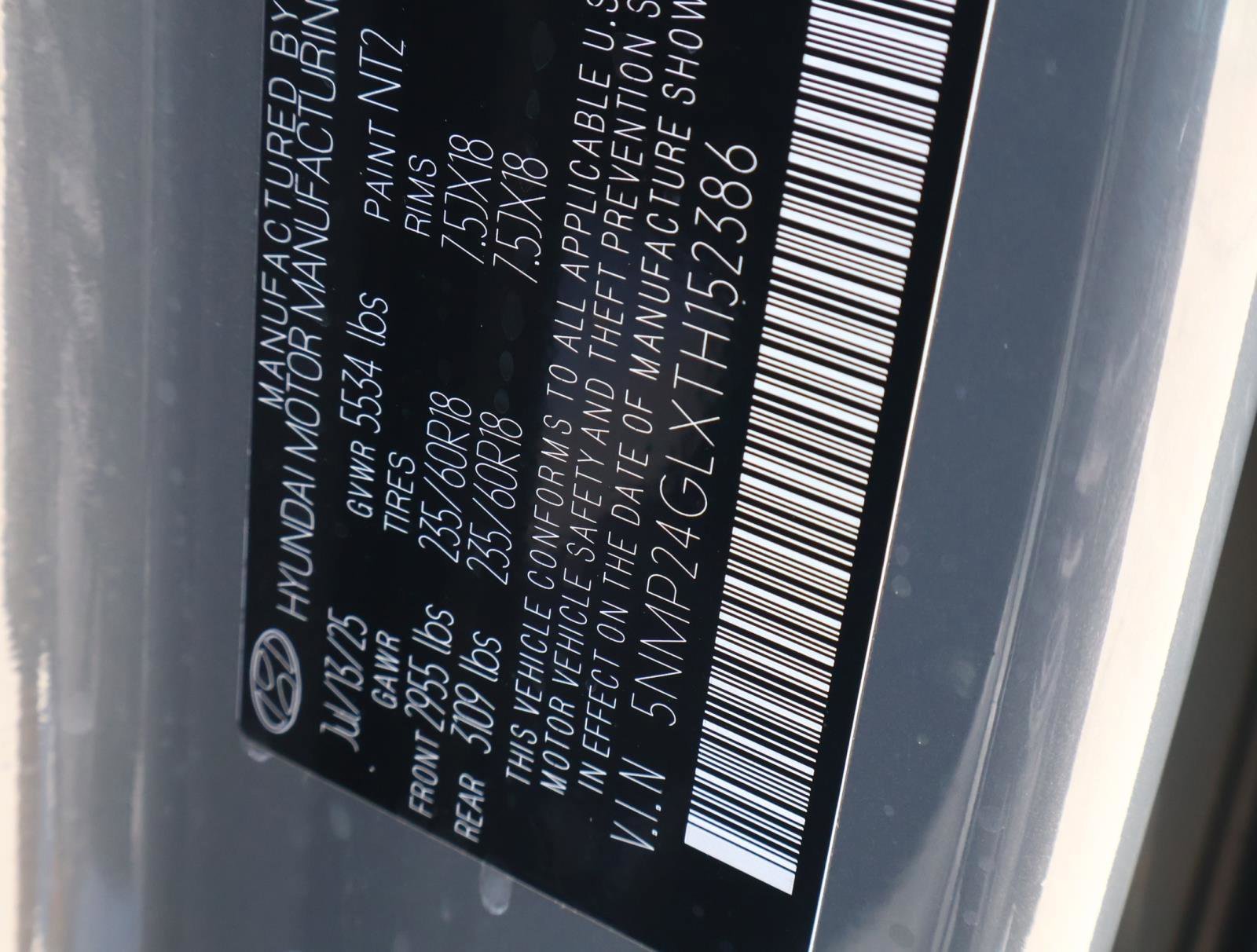 Certified Used 2026 Hampton Gray Hyundai SEL image 20