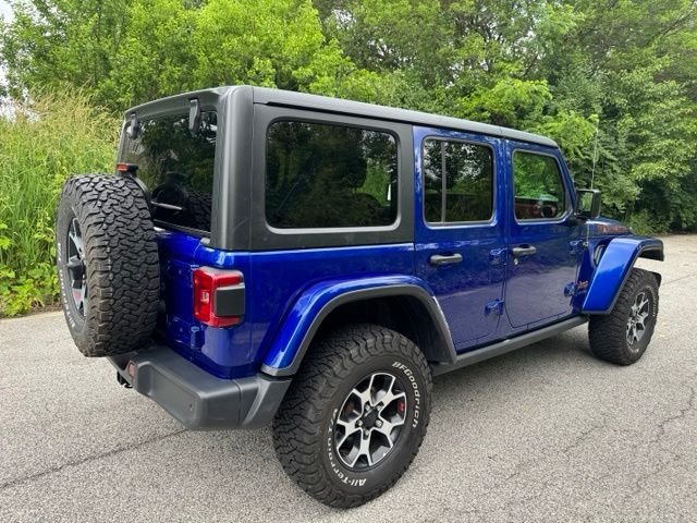Used 2019 Ocean Blue Metallic Jeep Unlimited Rubicon image 39