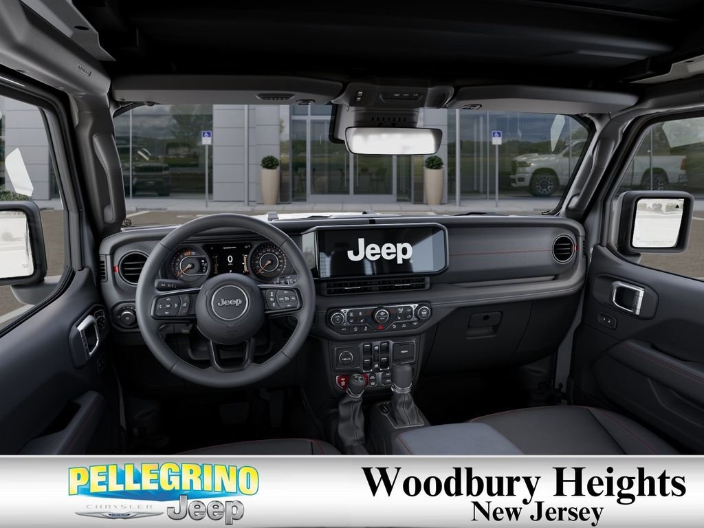 New 2026 Bright White Clear-Coat Exterior Paint Jeep Rubicon X image 14