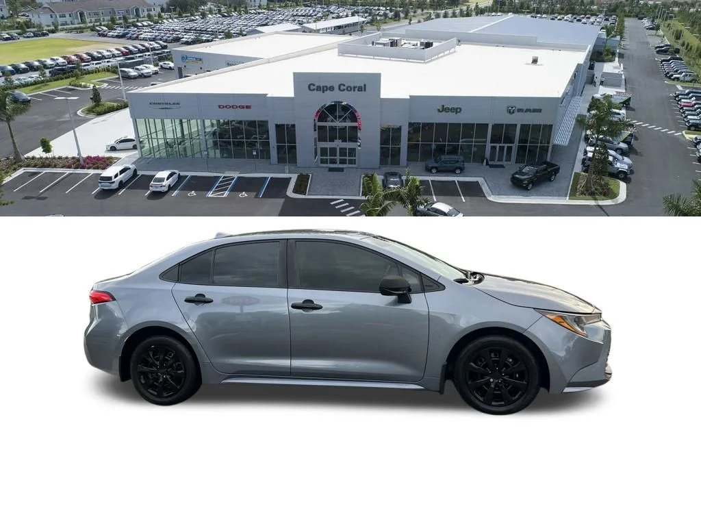 Used 2025 Gray Toyota LE image 3