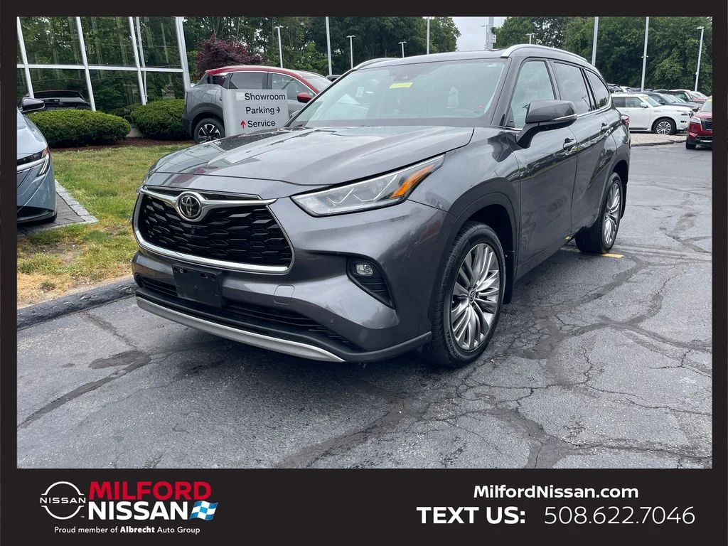 Used 2021 Gray Toyota Platinum image 1