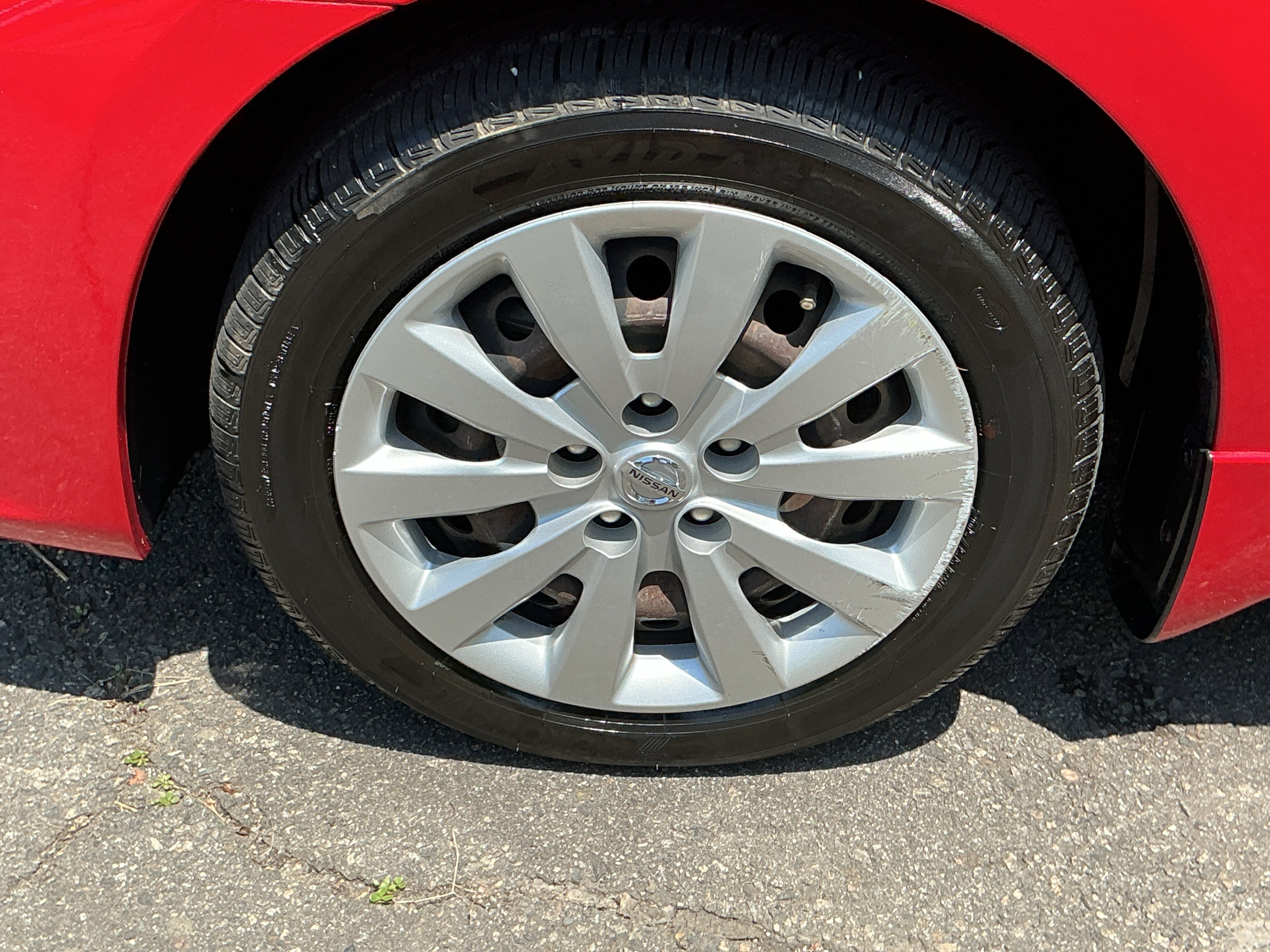 Used 2017 Red Alert Nissan SV image 8