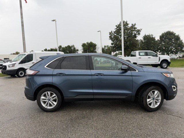 Used 2018 Blue Metallic Ford SEL image 8