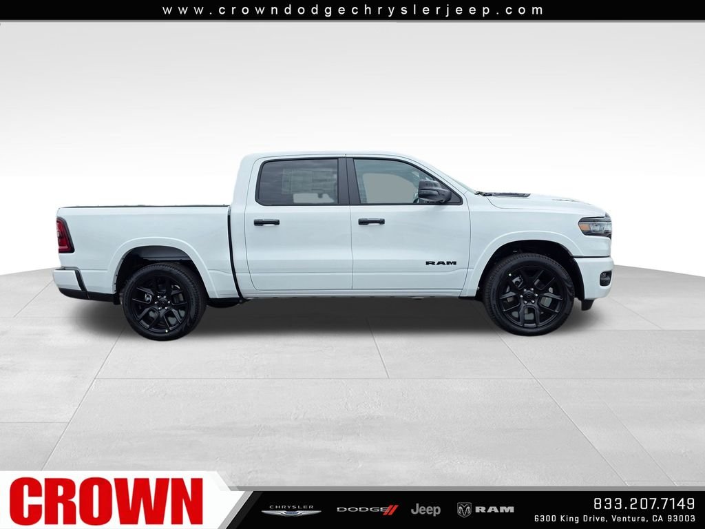 New 2026 Bright White Clear-Coat Exterior Paint RAM Laramie image 4