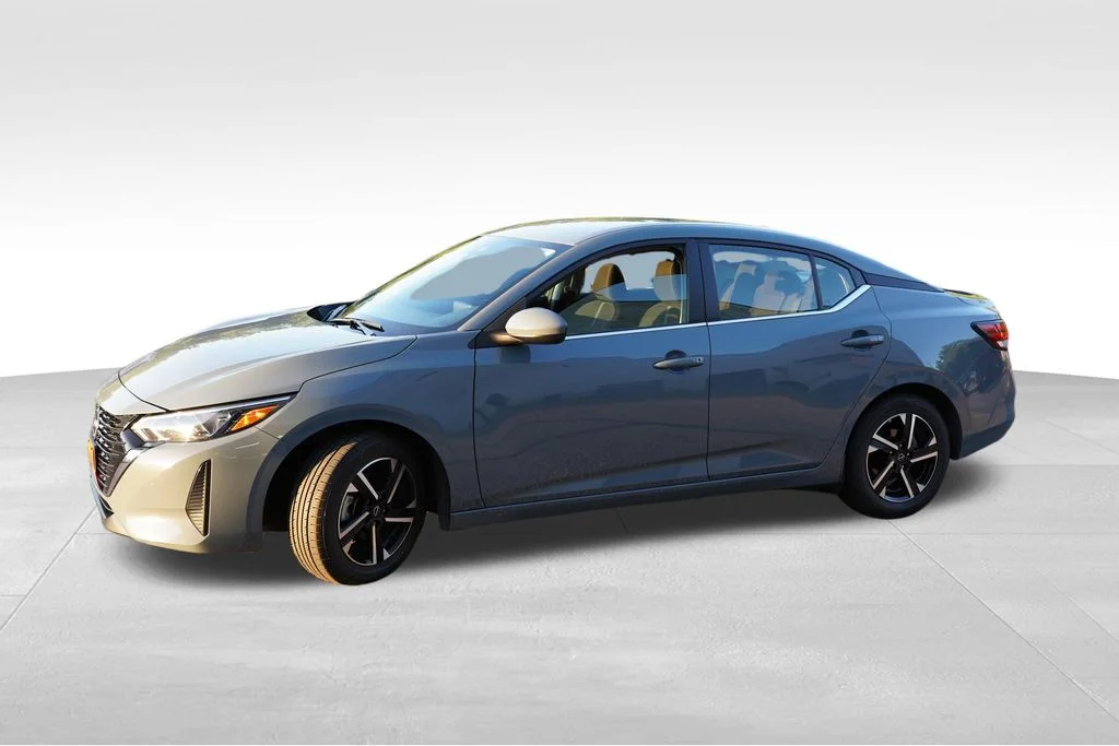 Used 2024 Atlantic Gray Metallic Nissan SV image 11