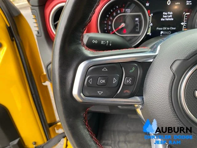 Used 2021 Yellow Jeep Unlimited Rubicon image 37