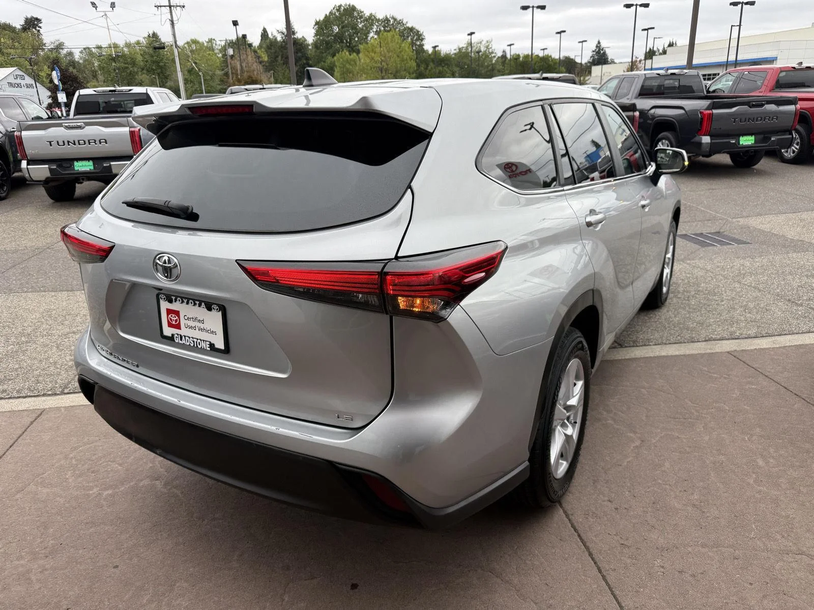 Used 2023 Celestial Silver Metallic Toyota LE image 6