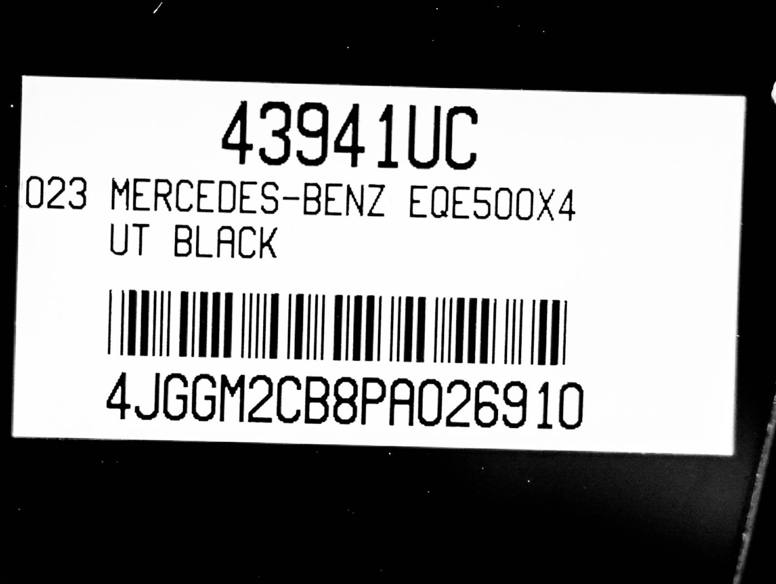 Certified Used 2023 Black Mercedes-Benz EQE 500 4MATIC® SUV image 28