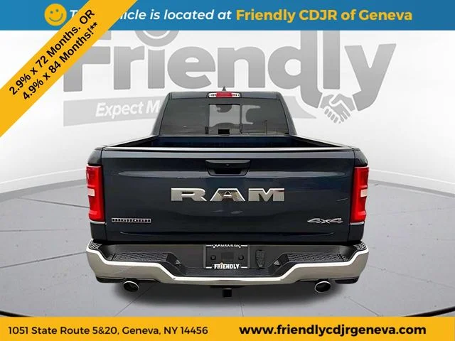 New 2026 Forged Blue Metallic Exterior Paint RAM Big Horn/Lone Star image 6