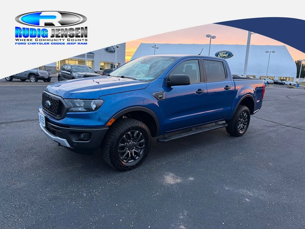 Used 2019 Blue Ford XLT image 1