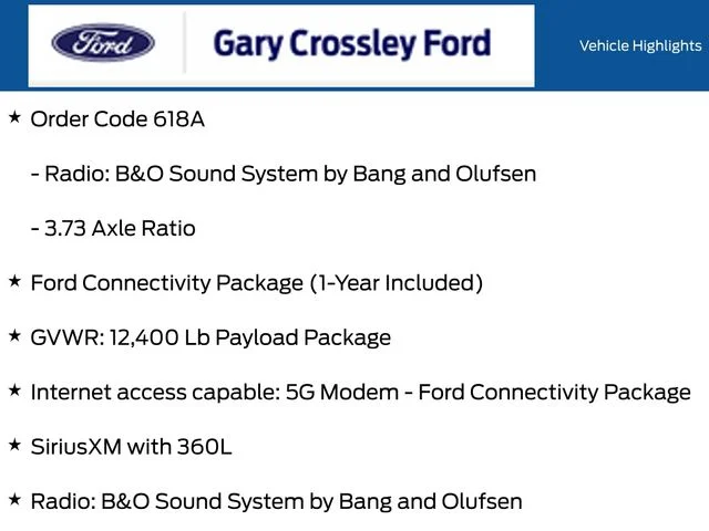 New 2026 Oxford White Ford F-350® Lariat® image 12