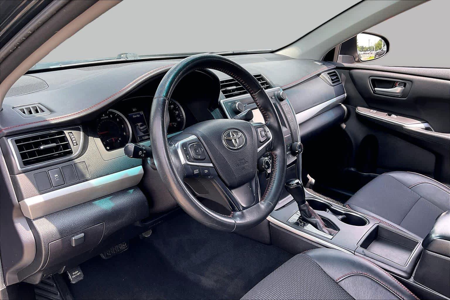 Used 2017 Cosmic Gray Mica Toyota SE image 16