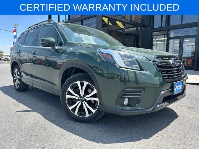 Used 2023 Green Subaru Limited image 1