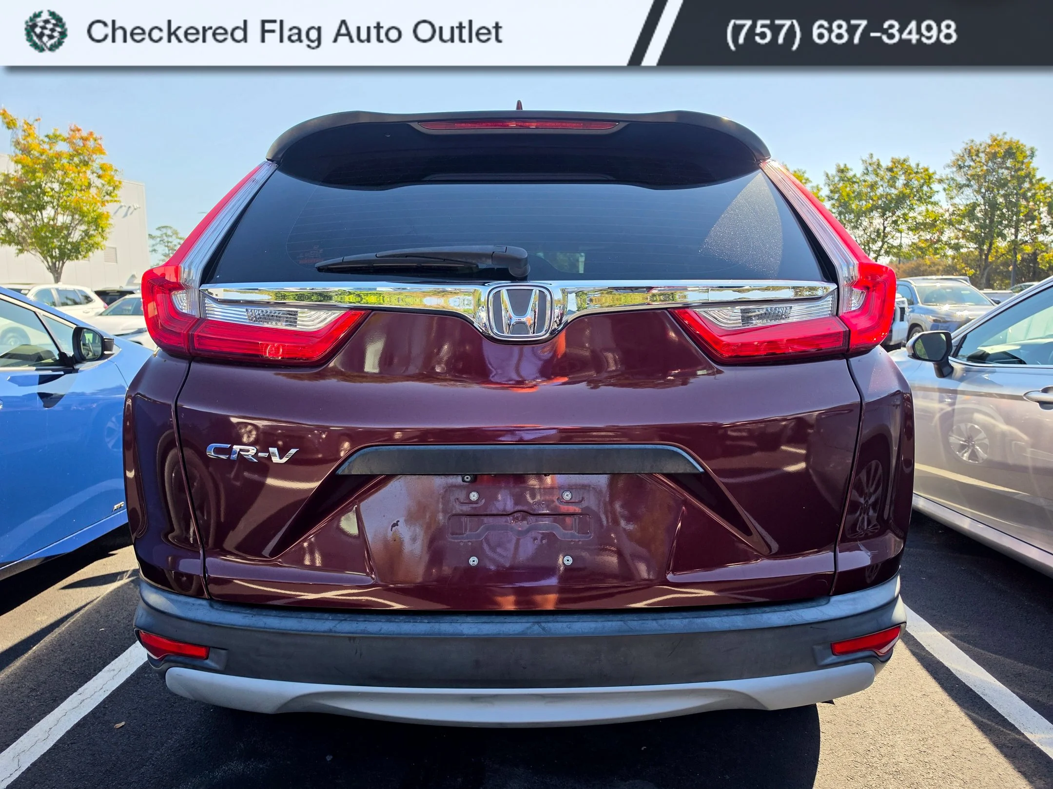Used 2017 Basque Red Pearl II Honda LX image 5