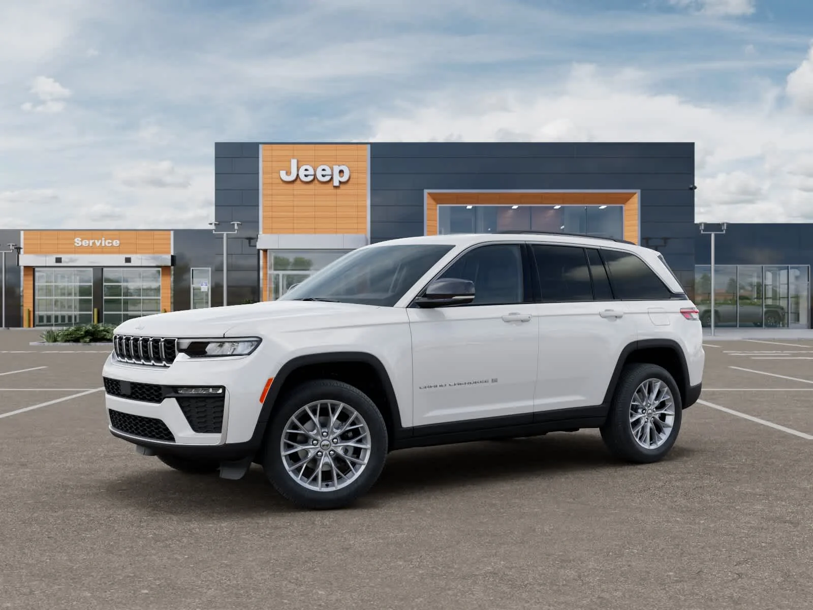 New 2027 Bright White Clearcoat Jeep Limited Reserve image 2