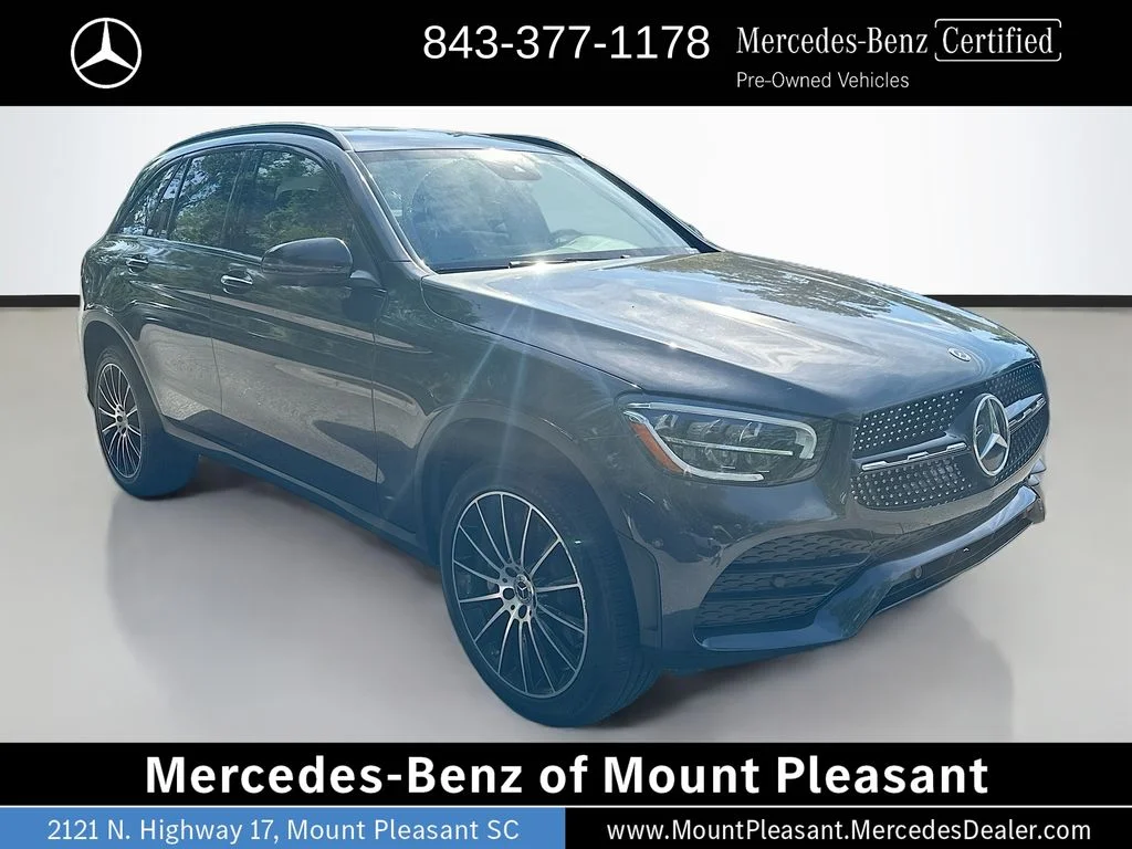 Used 2022 Gray Mercedes-Benz GLC 300 image 3